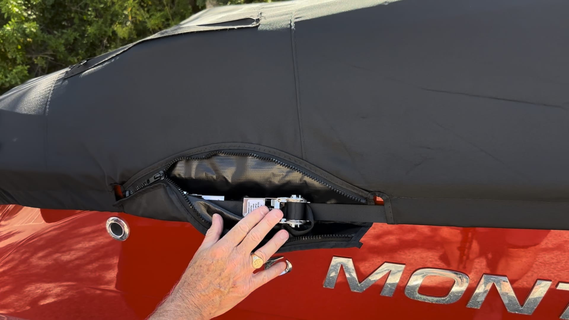 Taylor Made FormFit Tight Boat Cover Ratchet